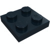 Плейт 2x2 - Black