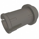 Пін на 1/2 - Dark Bluish Gray