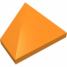 Слоуп 2x1 (половина піраміди) - Orange
