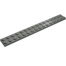 Плейт 2x16 - Dark Bluish Gray