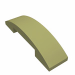 Слоуп закруглений 4x1 - подвійний - Olive Green
