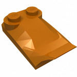 Слоуп закруглений 3x2x2/3 (качечка) - Dark Orange