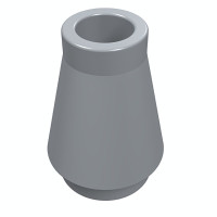 Конус 1x1 - Light Bluish Gray