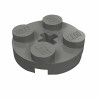 Плейт круглий 2x2 - Dark Bluish Gray