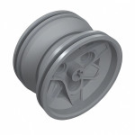 Диск 43.2x26 [3 отвори] - Light Bluish Gray