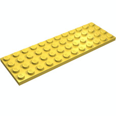Плейт 4x12 - Yellow