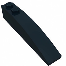 Слоуп закруглений 6x1 - Black