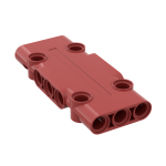 Вузька панель 3x7 - Red