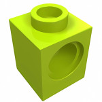 Технік брік 1x1 - Lime