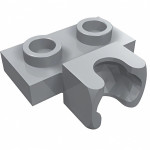Плейт 1x2, сокет під кулю - Light Bluish Gray