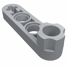Ліфтарм тонкий - 1x4 модифікований - Light Bluish Gray