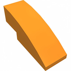 Слоуп закруглений 3x1 - Orange