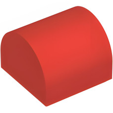 Слоуп закруглений 1x1 2/3 - Red