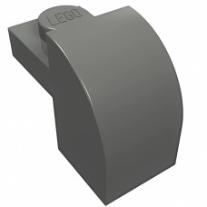 Слоуп закруглений 1x2x1 1/3 - Dark Bluish Gray