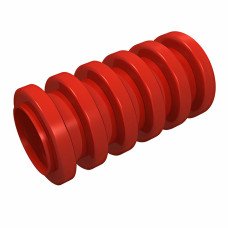 Гофрована труба 2L - 1.6 см - Red