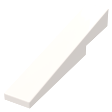 Слоуп 1x6x1 (з вирізом) - White