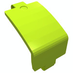 Панель 3x6 г-подібна - Lime