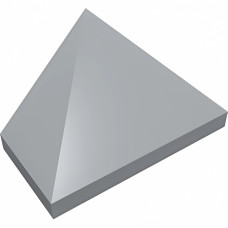Слоуп 2x1 (половина піраміди) - Light Bluish Gray