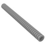 Гофрована труба 11L - 8.8 см - Flat Silver
