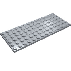 Плейт 6x14 - Light Bluish Gray