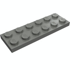 Плейт 2x6 - Dark Bluish Gray
