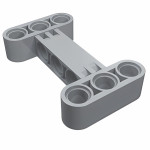 Рамка Н-подібна 3x5 - Light Bluish Gray