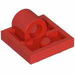 Плейт 2x2, під пін знизу (old) - Red