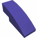 Слоуп закруглений 3x1 - Dark Purple