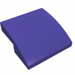 Слоуп закруглений 2x2x2/3 - Dark Purple