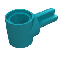 Конектор з віссю 1L - Dark Turquoise