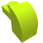 Слоуп закруглений 1x2x1 1/3 - Lime