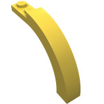 Арка 1x6x3 1/3 закруглена  - Yellow