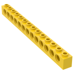 Технік брік 1x14 - Yellow