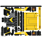 Наліпки з набору LEGO Technic 42209