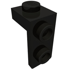 Плейт г-подібний 1x1x1x2 (вниз) - Black