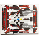 Наліпки з набору LEGO Technic 42160 (2 лист)
