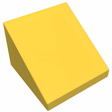 Слоуп 1x1 2/3 - Yellow