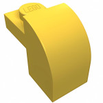 Слоуп закруглений 1x2x1 1/3 - Yellow