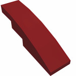Слоуп закруглений 4x1 - Dark Red