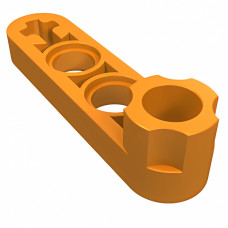 Ліфтарм тонкий - 1x4 модифікований - Orange