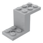 Плейт зігнутий 5x2x2 - Light Bluish Gray