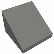 Слоуп 1x1 2/3 - Dark Bluish Gray