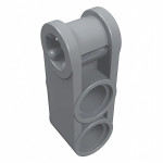 Конектор 3L під 2 піни + вісь - Light Bluish Gray