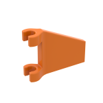 Прапор 2x2 (трапеція) - Orange