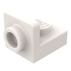 Плейт г-подібний 1x1x1x1 (вверх) - White