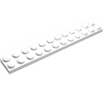 Плейт 2x12 - White