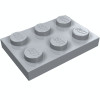 Плейт 2x3 - Light Bluish Gray