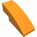 Слоуп закруглений 3x1 - Orange