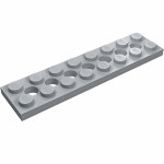 Технік плейт 2x8 - Light Bluish Gray
