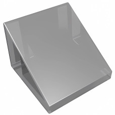 Слоуп 1x1 2/3 - Trans-Brown (Old Trans-Black)